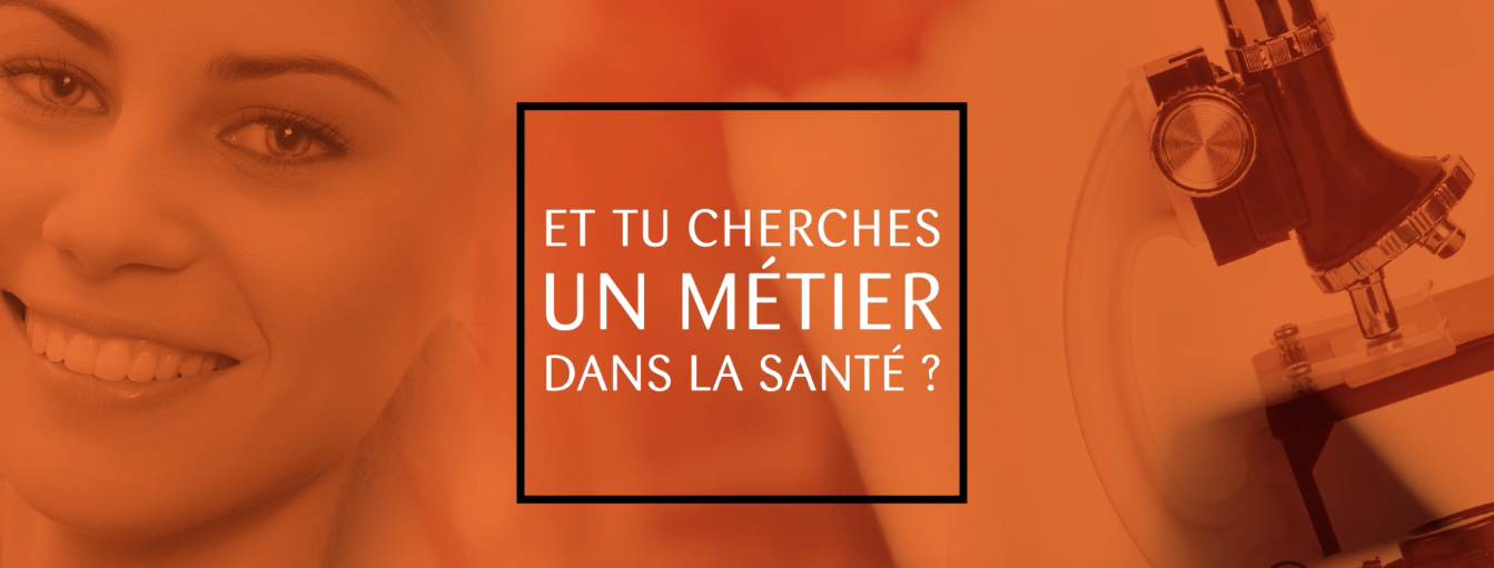 Tu cherches un métier dans la santé ?